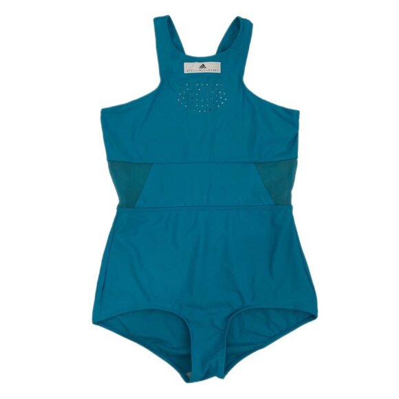 Adidas by Stella McCartney Blue Backless Breathable Swimdress | Outdoor Ready - Picture 1 of 5